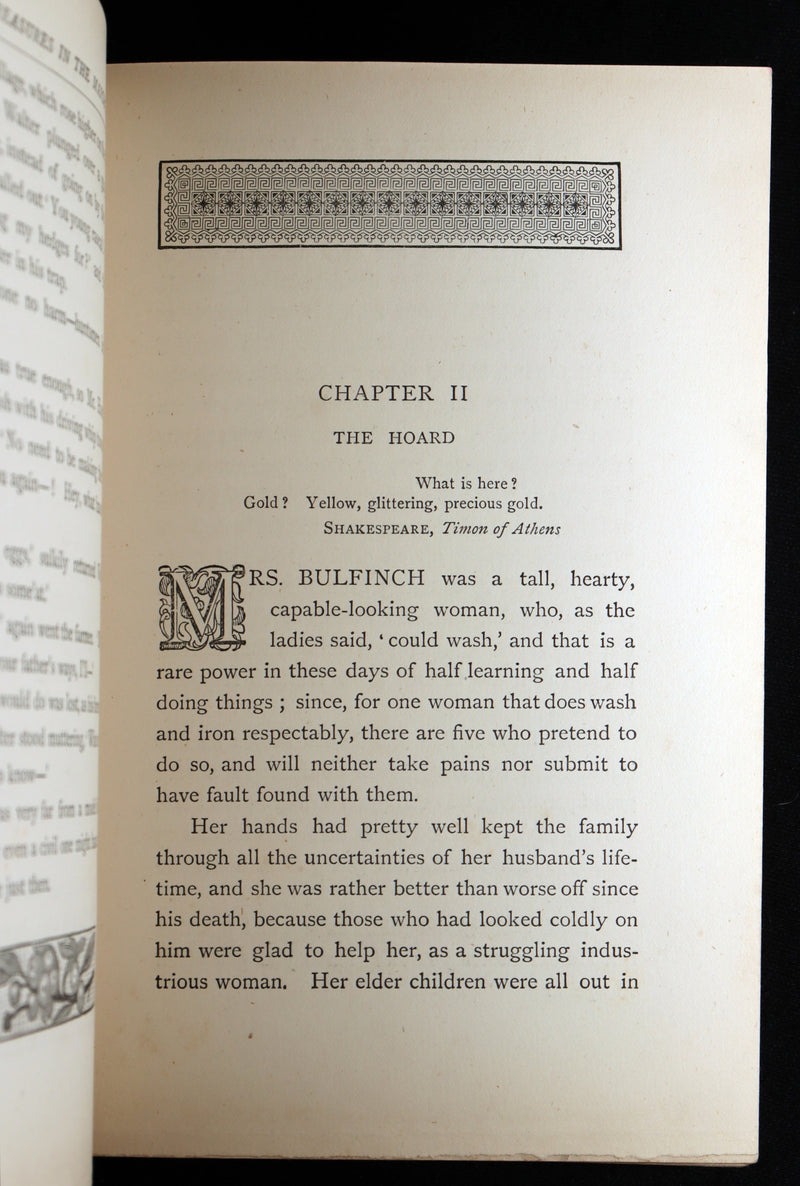 1890 Rare First Edition - The Treasures in the Marshes by Charlotte M. Yonge
