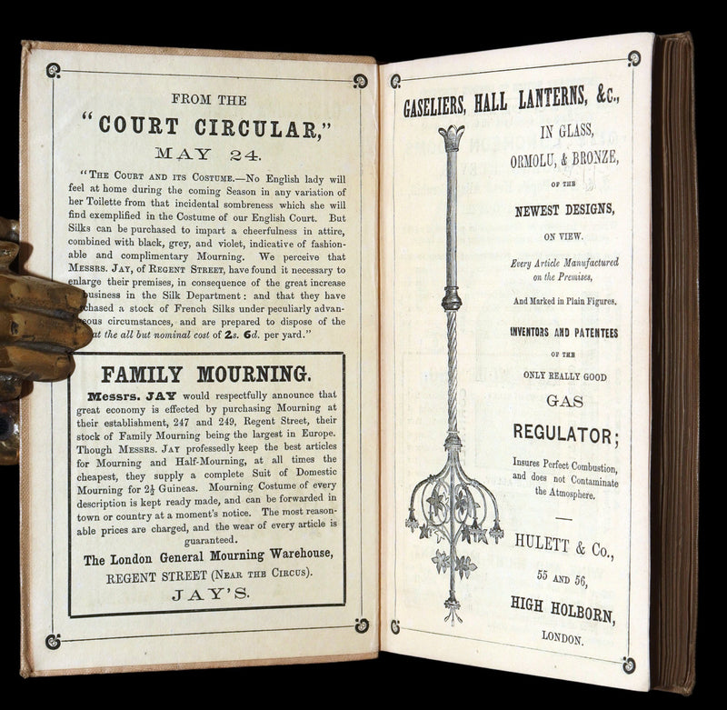 1862 Scarce Book - Routledge’s Popular Guide to London and Its Suburbs + Map