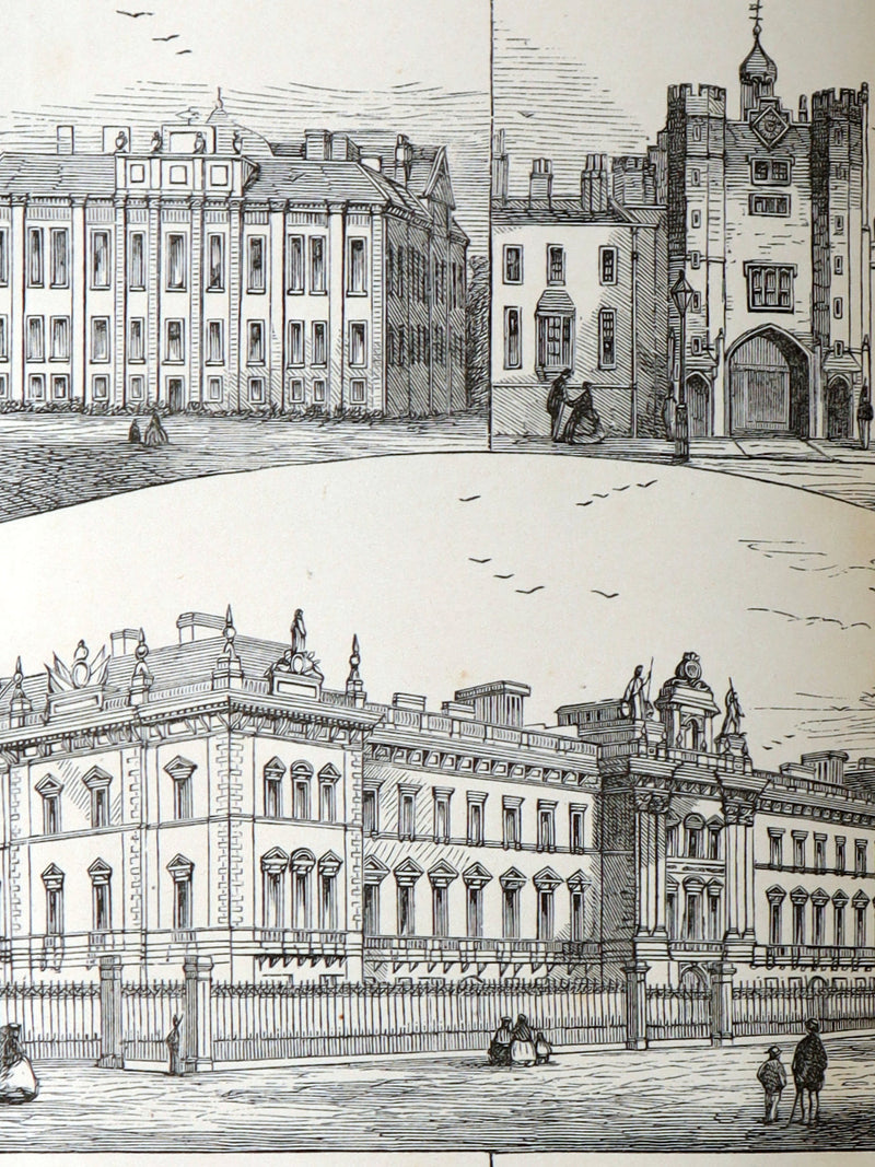 1862 Scarce Book - Routledge’s Popular Guide to London and Its Suburbs + Map