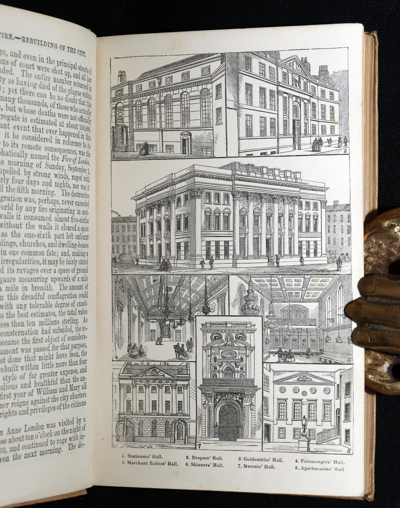 1862 Scarce Book - Routledge’s Popular Guide to London and Its Suburbs + Map