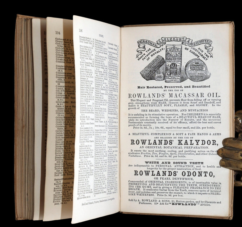 1862 Scarce Book - Routledge’s Popular Guide to London and Its Suburbs + Map