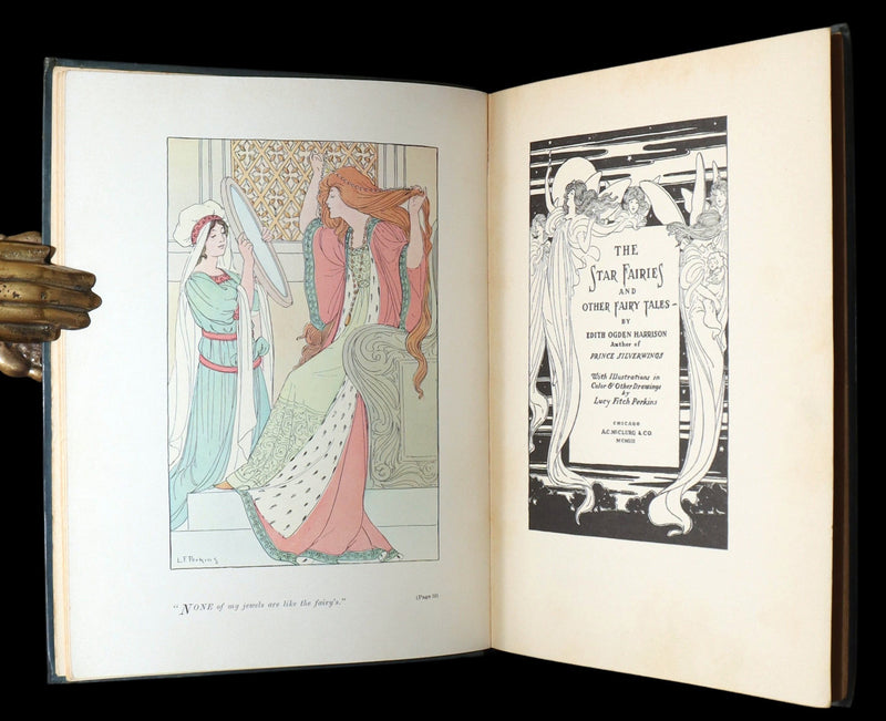 1903 Rare First Edition - The Star Fairies Illustrated by Lucy Fitch Perkins