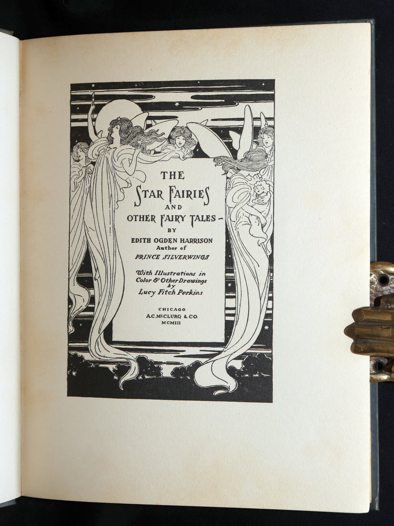 1903 Rare First Edition - The Star Fairies Illustrated by Lucy Fitch Perkins