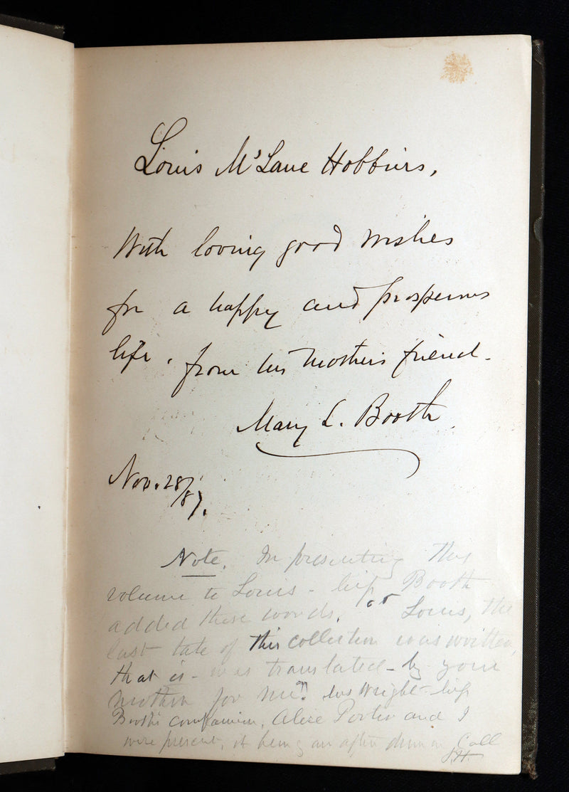 1885 Signed First Edition - Edouard Laboulaye's Last Fairy Tales, Illustrated