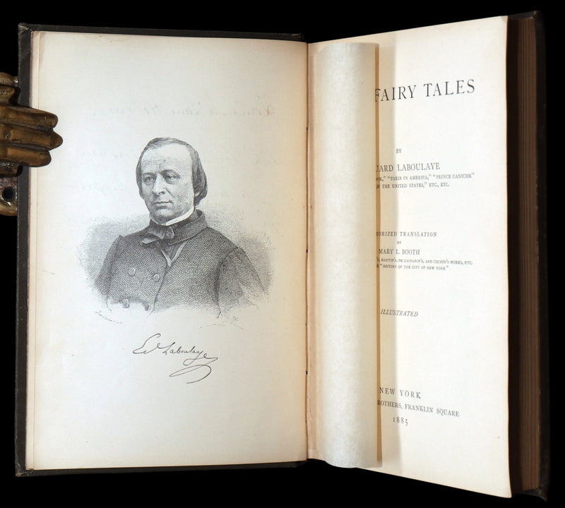 1885 Signed First Edition - Edouard Laboulaye's Last Fairy Tales, Illustrated