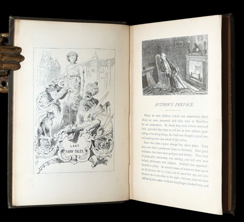 1885 Signed First Edition - Edouard Laboulaye's Last Fairy Tales, Illustrated