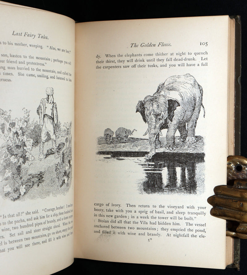 1885 Signed First Edition - Edouard Laboulaye's Last Fairy Tales, Illustrated