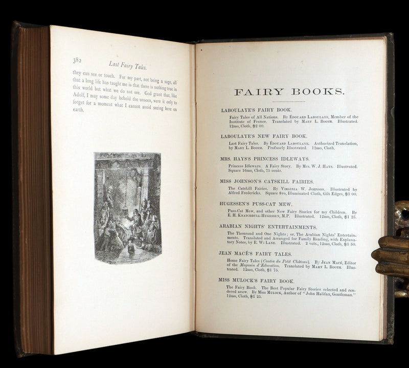 1885 Signed First Edition - Edouard Laboulaye's Last Fairy Tales, Illustrated