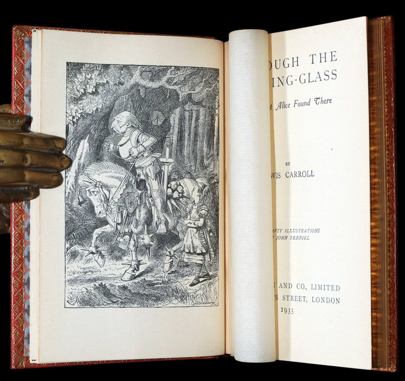 1935 Riviere Binding - Through the Looking-Glass and What Alice Found There