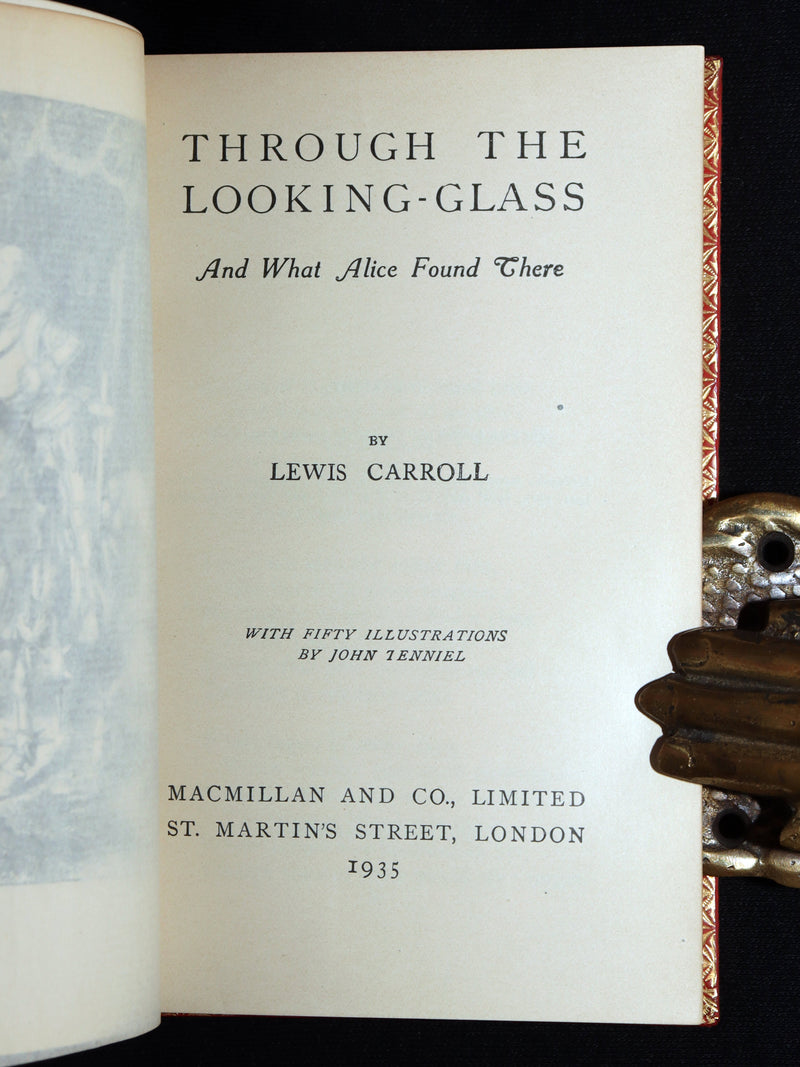 1935 Riviere Binding - Through the Looking-Glass and What Alice Found There