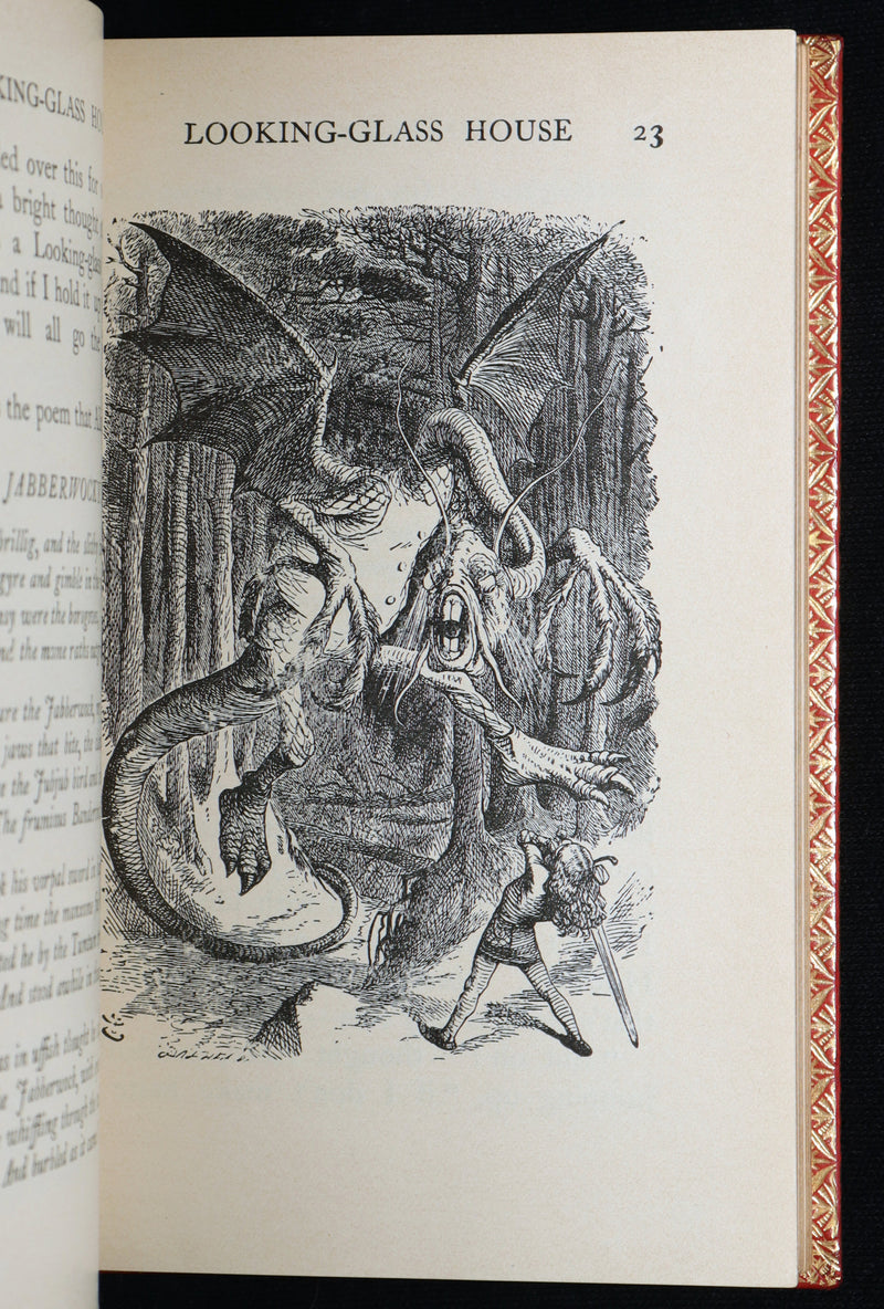 1935 Riviere Binding - Through the Looking-Glass and What Alice Found There