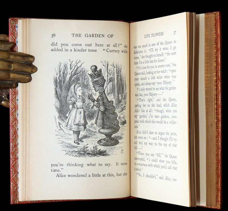 1935 Riviere Binding - Through the Looking-Glass and What Alice Found There