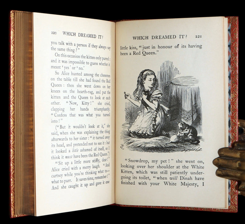 1935 Riviere Binding - Through the Looking-Glass and What Alice Found There