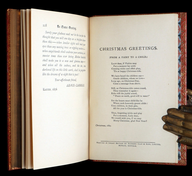 1935 Riviere Binding - Through the Looking-Glass and What Alice Found There