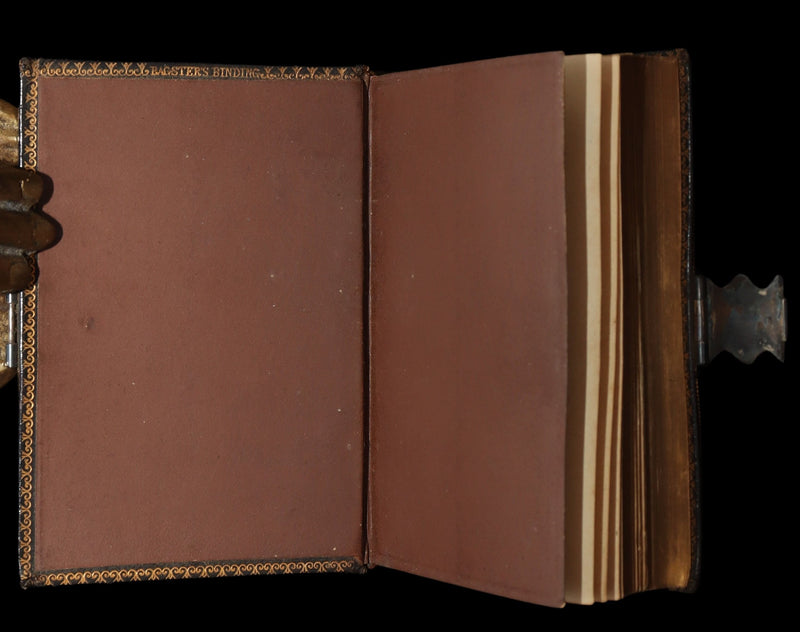 1850 Rare Greek New Testament - Novum Testamentum with Clasp and Maps