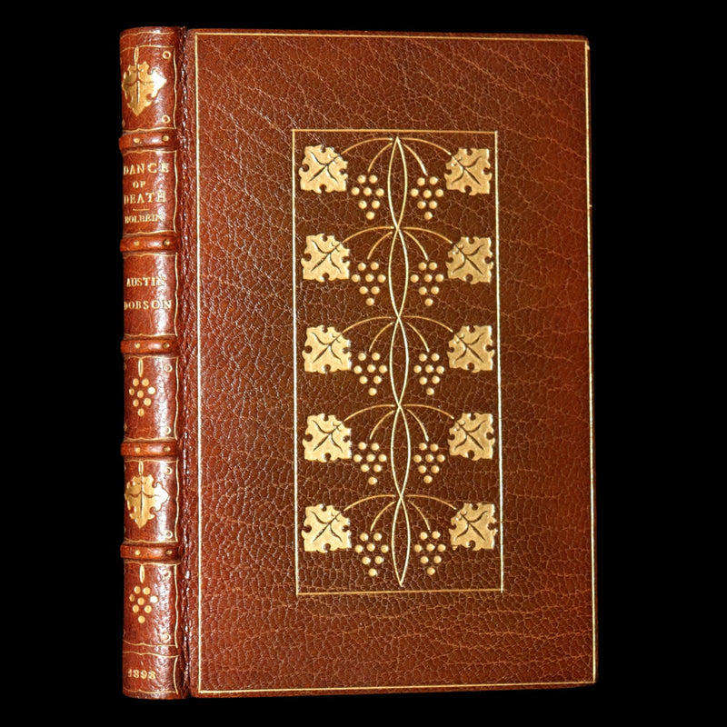 1898 Fine Riviere Binding - The Dance of Death by Hans Holbein, Illustrated