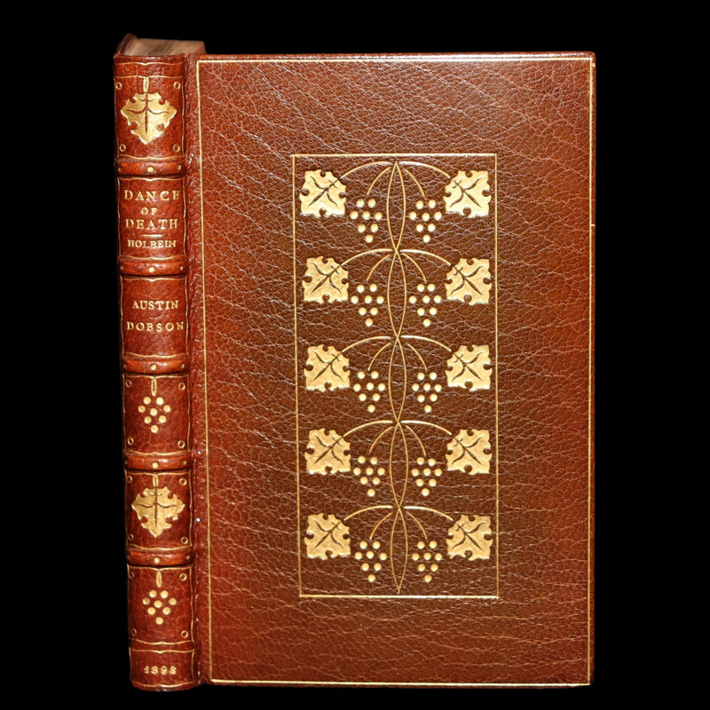 1898 Fine Riviere Binding - The Dance of Death by Hans Holbein, Illustrated