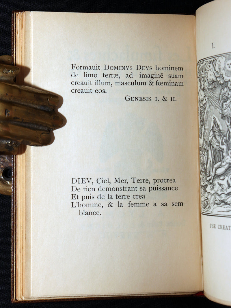 1898 Fine Riviere Binding - The Dance of Death by Hans Holbein, Illustrated