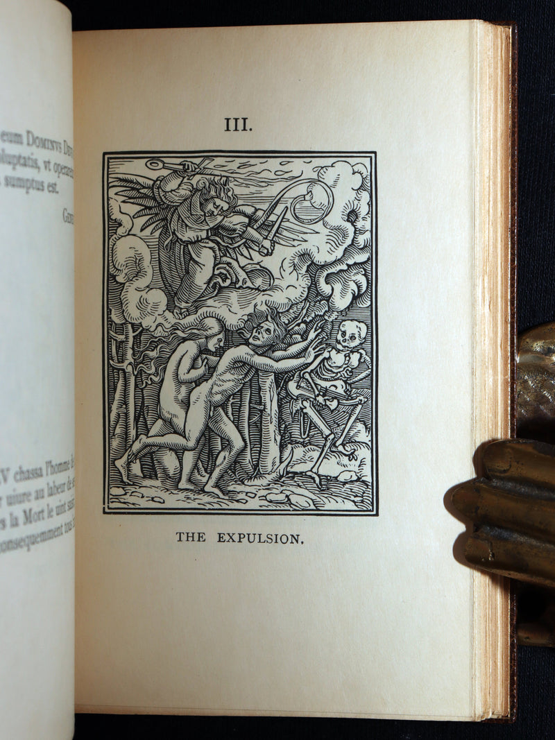 1898 Fine Riviere Binding - The Dance of Death by Hans Holbein, Illustrated