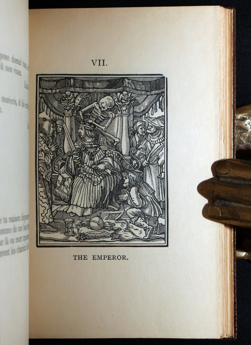 1898 Fine Riviere Binding - The Dance of Death by Hans Holbein, Illustrated