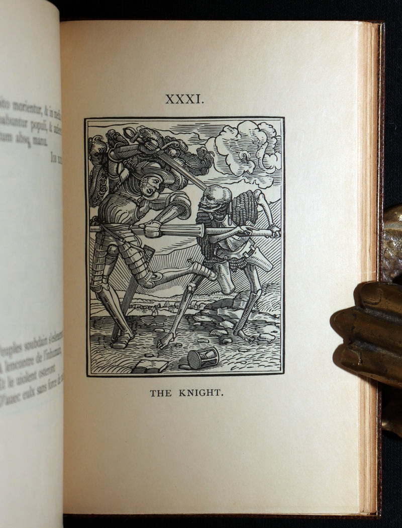 1898 Fine Riviere Binding - The Dance of Death by Hans Holbein, Illustrated