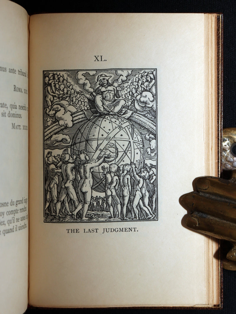1898 Fine Riviere Binding - The Dance of Death by Hans Holbein, Illustrated