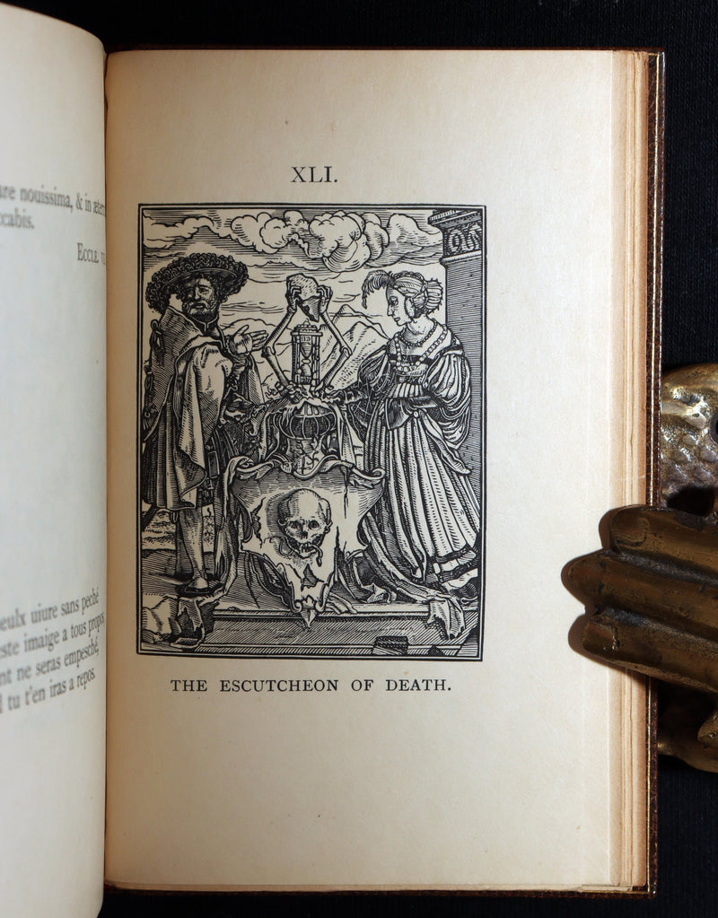1898 Fine Riviere Binding - The Dance of Death by Hans Holbein, Illustrated