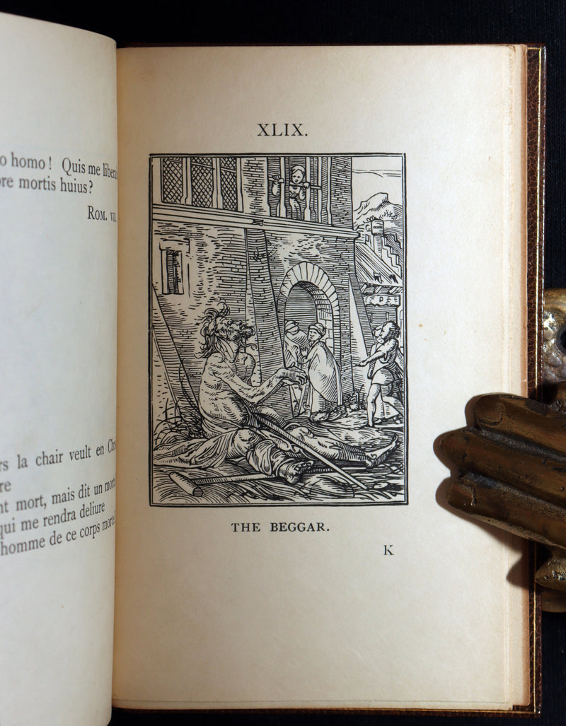 1898 Fine Riviere Binding - The Dance of Death by Hans Holbein, Illustrated
