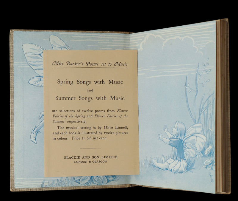 1930 Rare Book - Flower Fairies of the Summer illustrated by Cicely Mary Barker