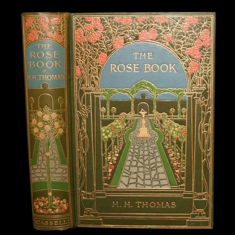 1913 Scarce First Edition - The Rose Book by H.H. Thomas, Illustrated