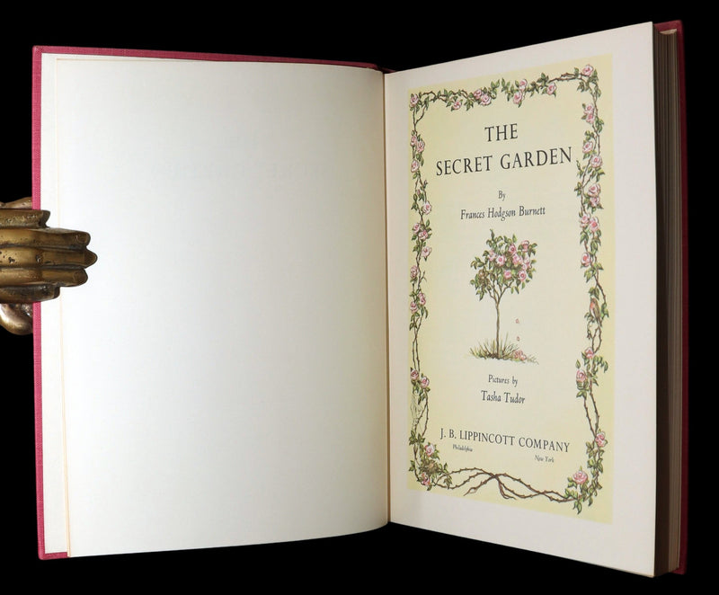 1962 Tasha Tudor First Illustrated Edition - The Secret Garden by F. H. Burnett