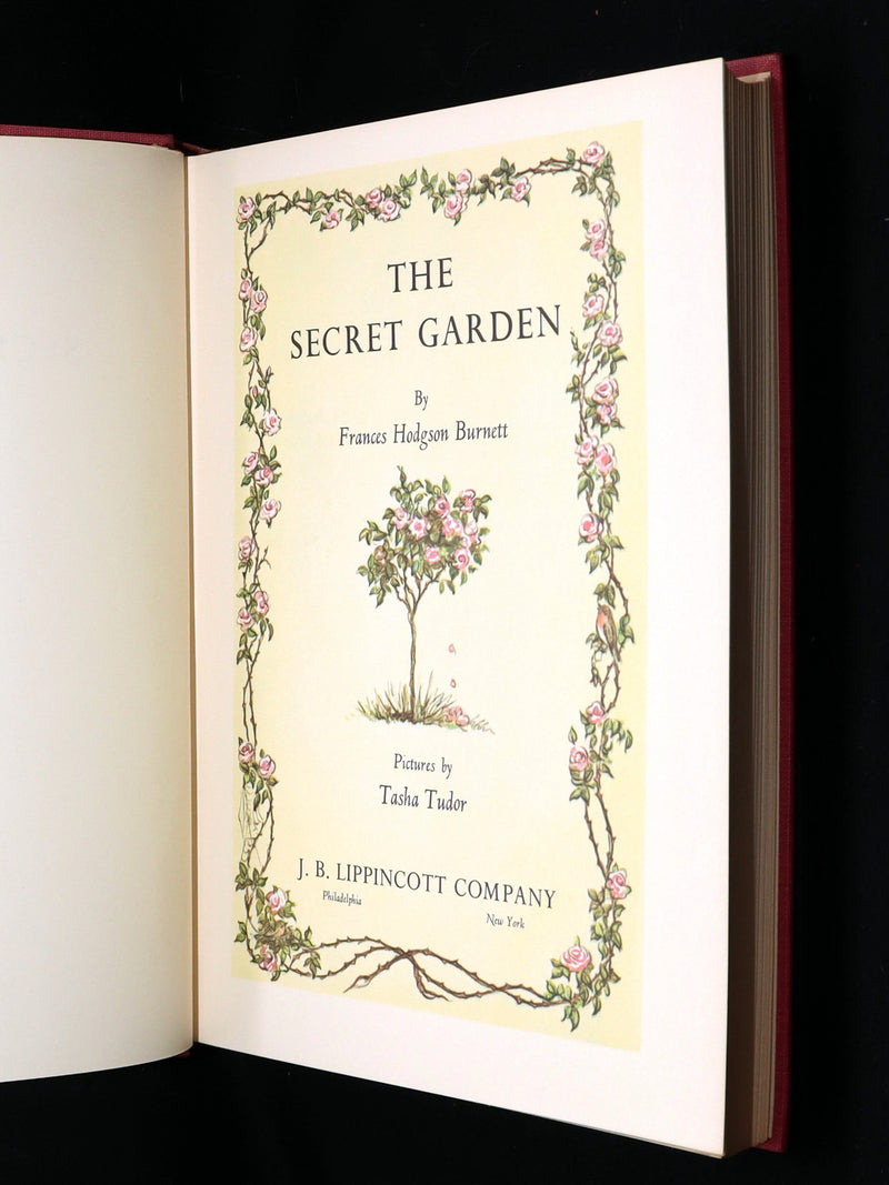 1962 Tasha Tudor First Illustrated Edition - The Secret Garden by F. H. Burnett