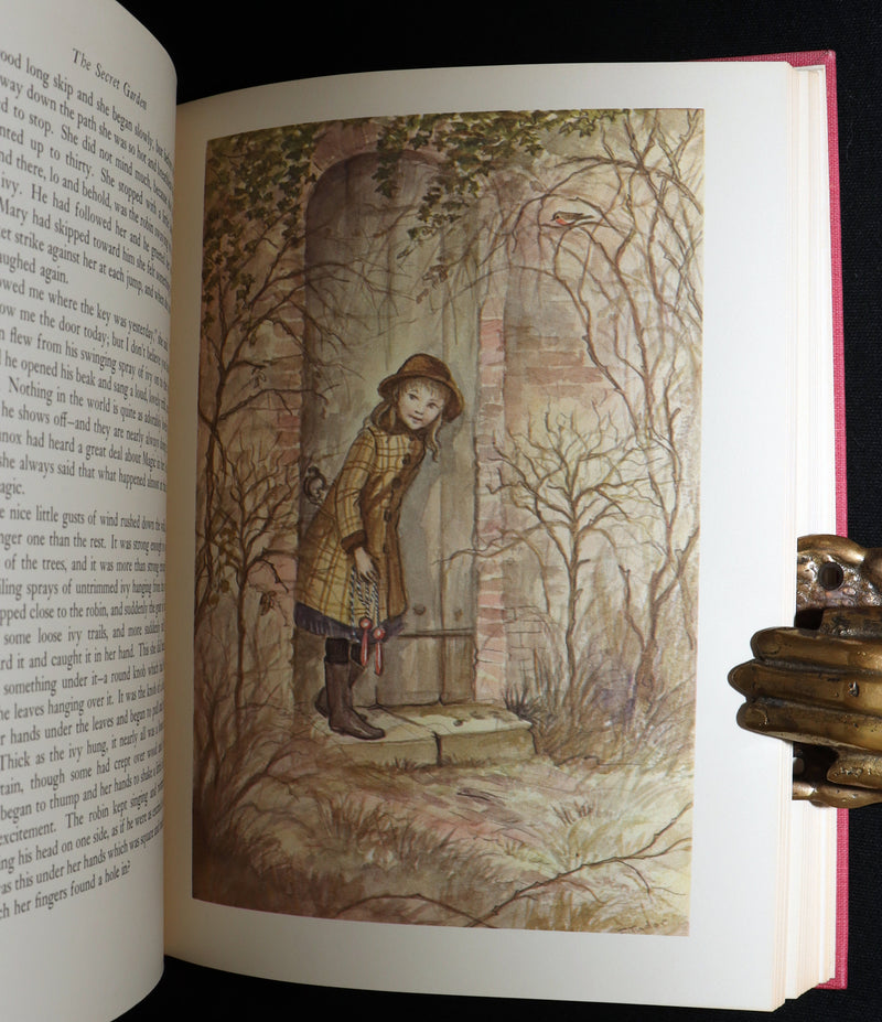 1962 Tasha Tudor First Illustrated Edition - The Secret Garden by F. H. Burnett