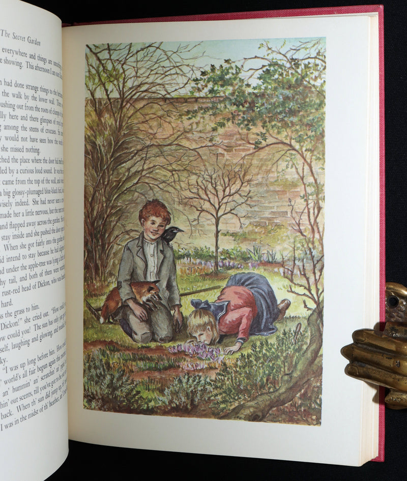 1962 Tasha Tudor First Illustrated Edition - The Secret Garden by F. H. Burnett