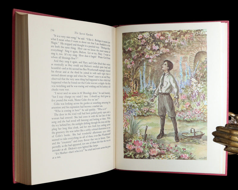 1962 Tasha Tudor First Illustrated Edition - The Secret Garden by F. H. Burnett