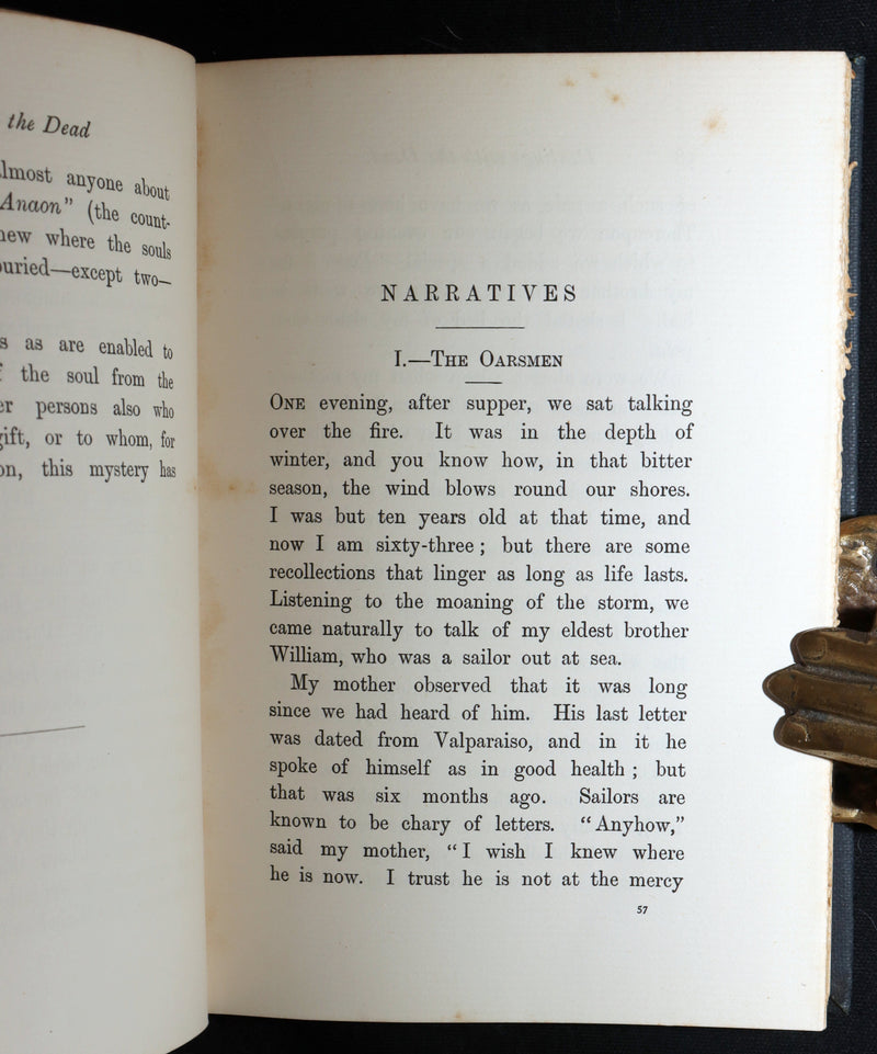 1898 Rare First Edition - Dealings with the Dead, From La Légende de la Mort