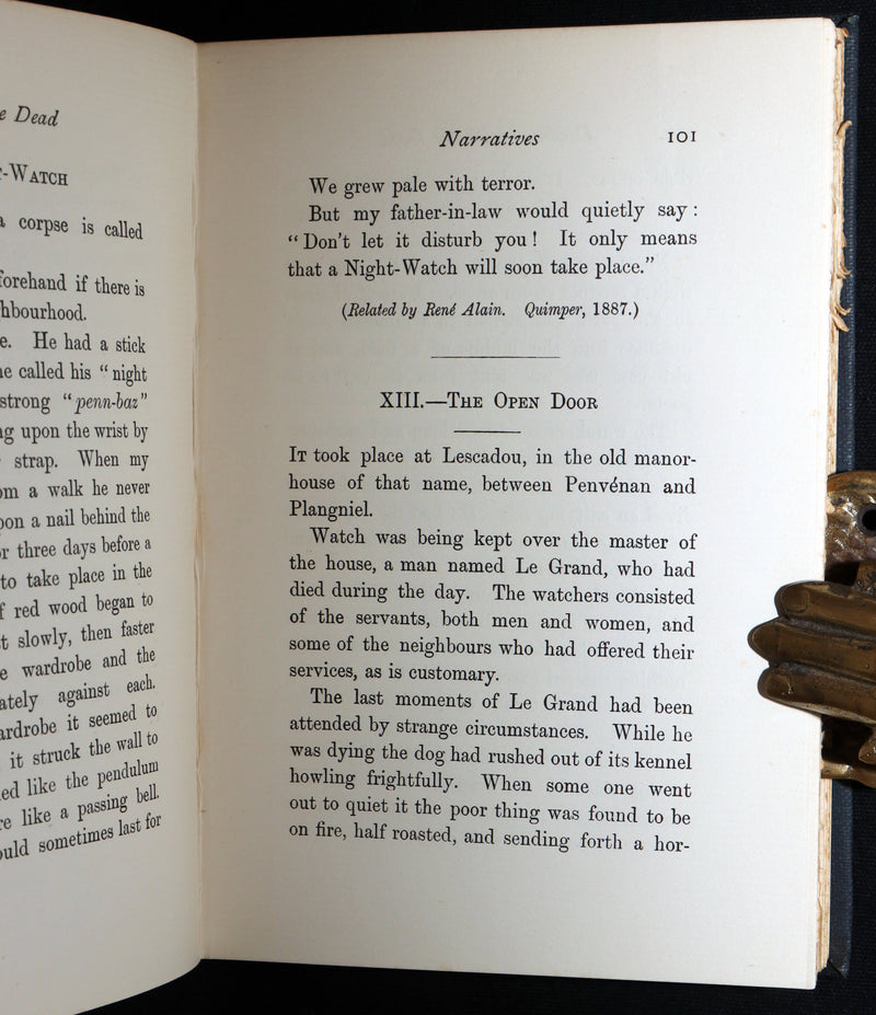 1898 Rare First Edition - Dealings with the Dead, From La Légende de la Mort