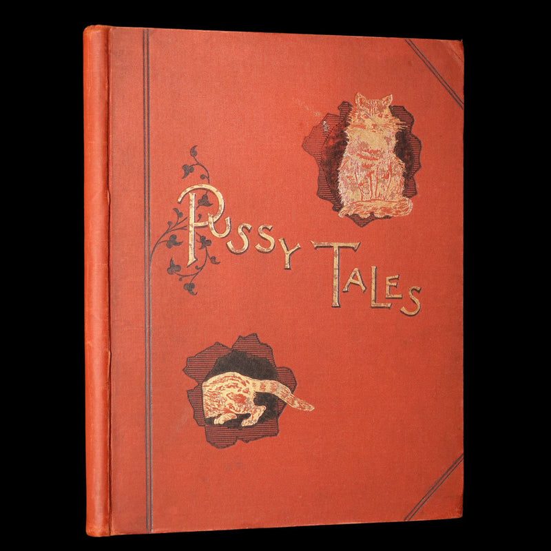 1895 Scare First Edition - Cat Stories, Pussy Tales by E. Nesbit
