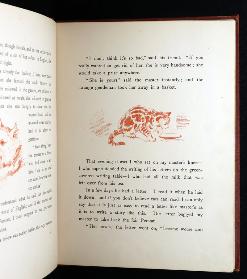 1895 Scare First Edition - Cat Stories, Pussy Tales by E. Nesbit