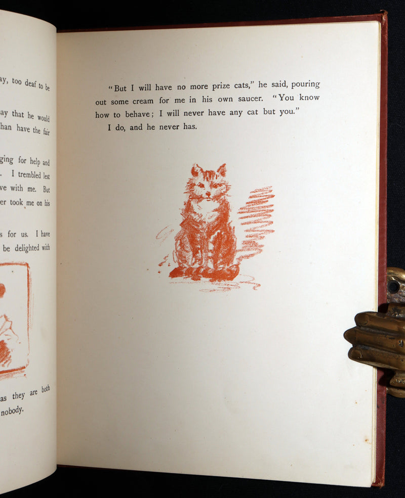 1895 Scare First Edition - Cat Stories, Pussy Tales by E. Nesbit