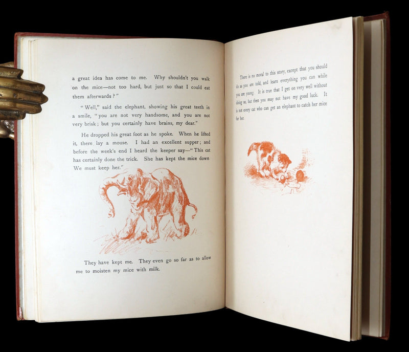 1895 Scare First Edition - Cat Stories, Pussy Tales by E. Nesbit