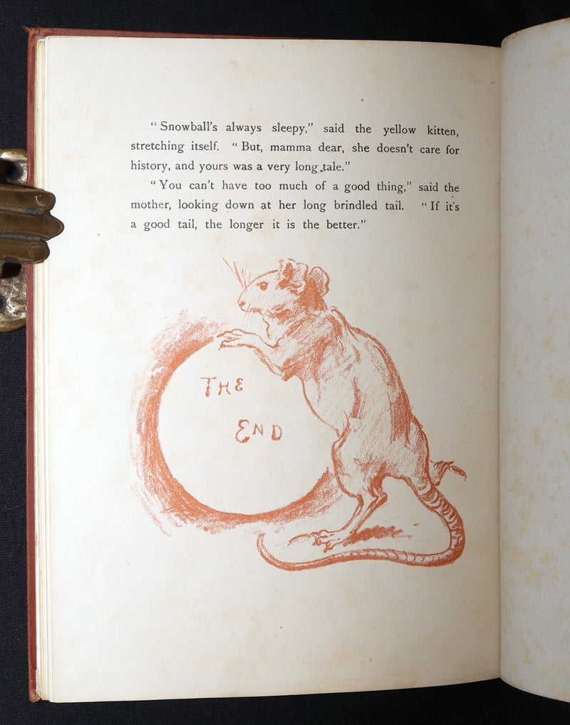 1895 Scare First Edition - Cat Stories, Pussy Tales by E. Nesbit