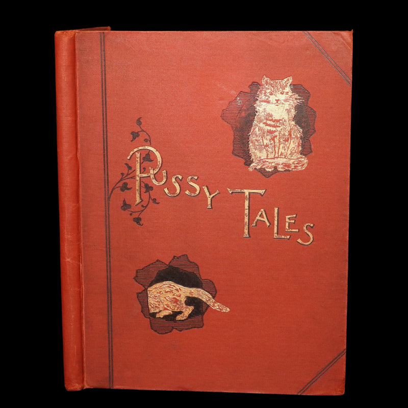 1895 Scare First Edition - Cat Stories, Pussy Tales by E. Nesbit