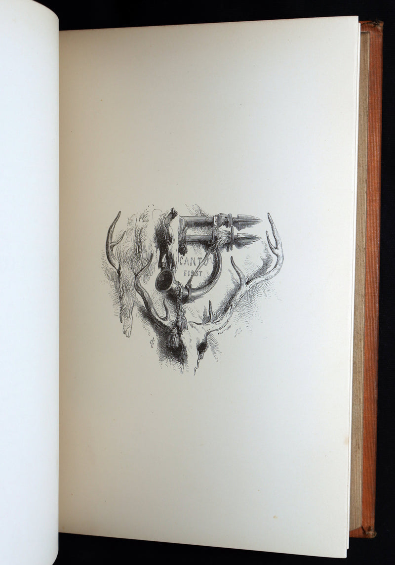 1853 Rare Book - Lady of the Lake by Sir Walter Scott, Illustrated