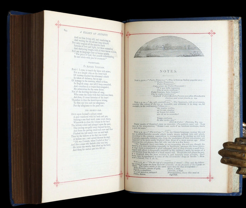 1882 Rare Book - The Poetical Works of Henry W. Longfellow, Illustrated
