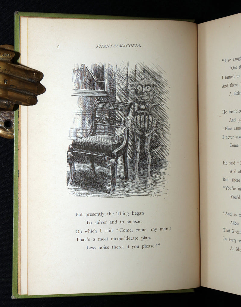 1883 Rare 1stED - Rhyme? And Reason?, The Hunting of the Snark by Lewis Carroll