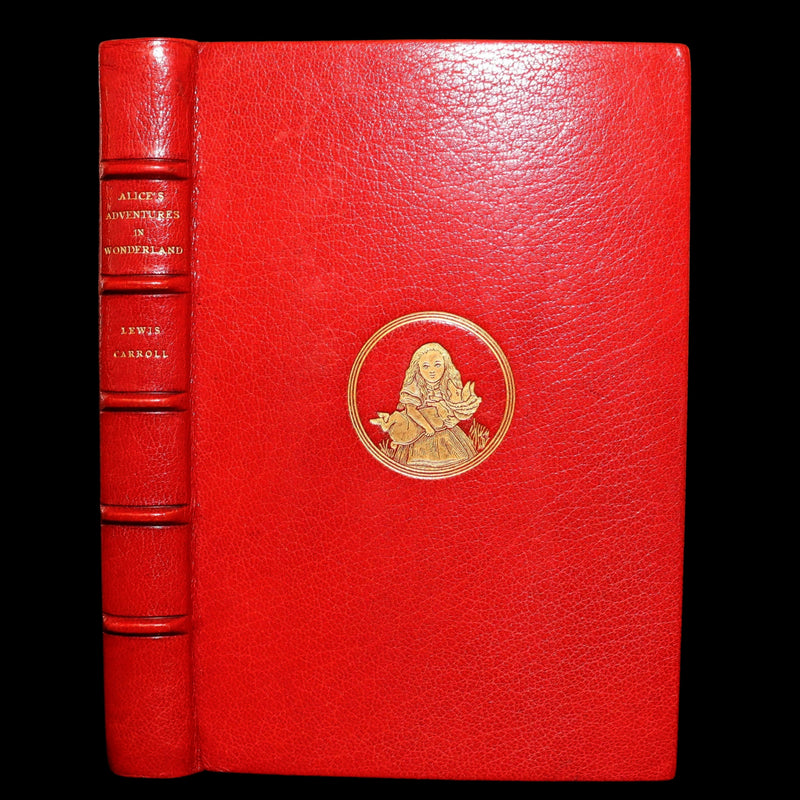 1899 Rare Zaehnsdorf Binding - Alice’s Adventures in Wonderland by Lewis Carroll