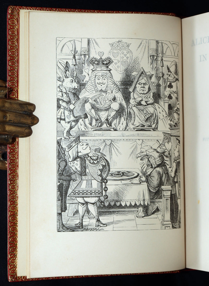 1899 Rare Zaehnsdorf Binding - Alice’s Adventures in Wonderland by Lewis Carroll