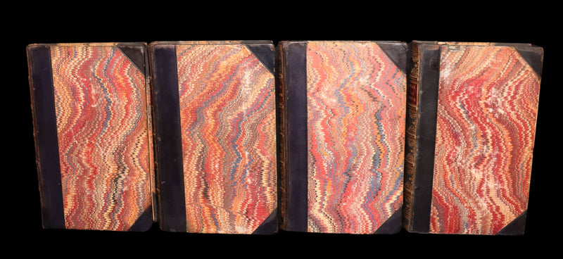 1856 Rare Captain Frederick Marryat Set - Mr. Midshipman Easy; Peter Simple; ...