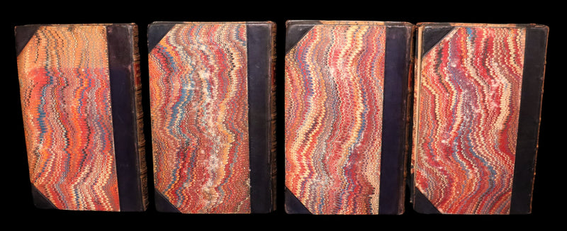 1856 Rare Captain Frederick Marryat Set - Mr. Midshipman Easy; Peter Simple; ...